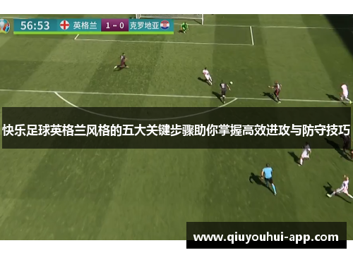 快乐足球英格兰风格的五大关键步骤助你掌握高效进攻与防守技巧